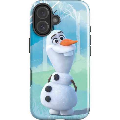 Disney Frozen II Olaf iPhone 16 Plus Impact Case